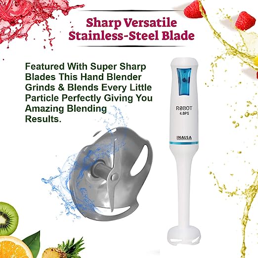 Inalsa Robot 4.0 PS Hand Blender 400W Inalsa Robot 4.0 PS Hand Blender 400W
